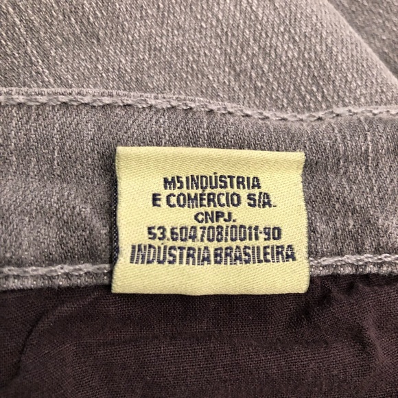 M. Officer Slim Fit Gray Jeans - Picture 6 of 7